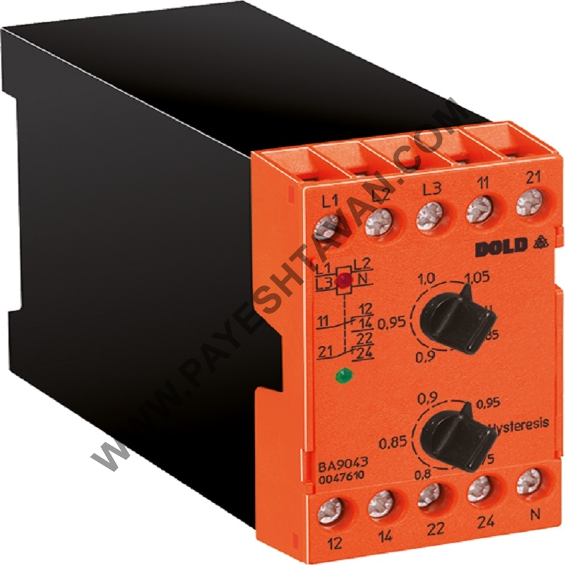  رله افت ولتاژ<br>Undervoltage Relay<br>BA 9043-Dold