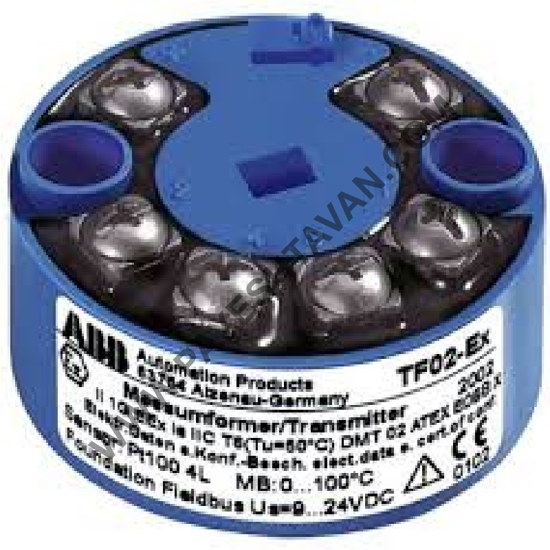 ترانسمیتر دما<br>TEMPERATURE TRANSMITTER<br>TF02     