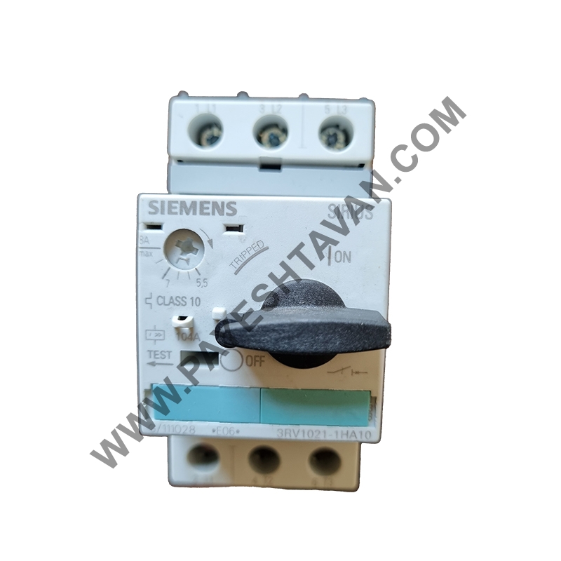 کنتاکتور<br>CIRCUIT BREAKER<br>3RV1021-1HA10