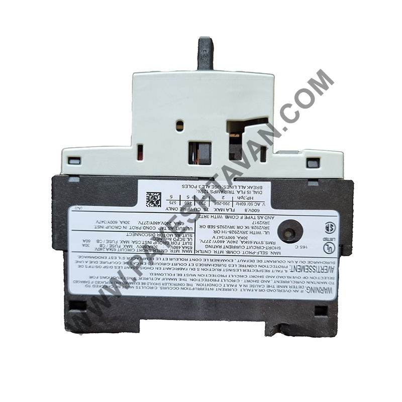 کنتاکتور<br>CIRCUIT BREAKER<br>3RV1021-1JA10