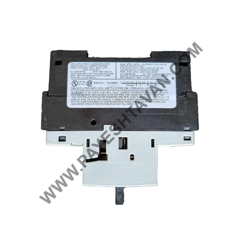 کنتاکتور<br>CIRCUIT BREAKER<br>3RV1021-4AA10