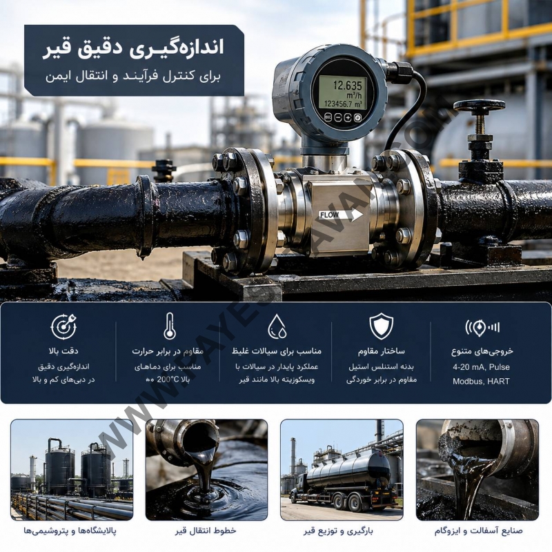 اندازه گیری قیر 