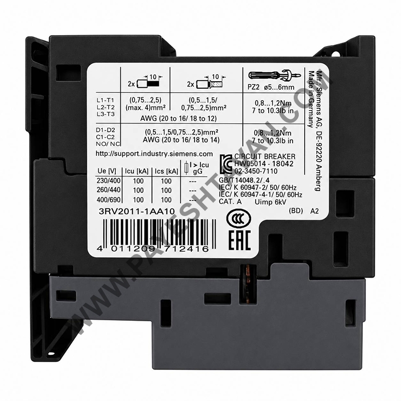 کنتاکتورCIRCUIT BREAKER3RV2011-1AA10