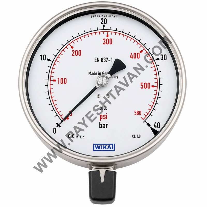 گیج فشارBourdon Tube Pressure Gauge232.50.160